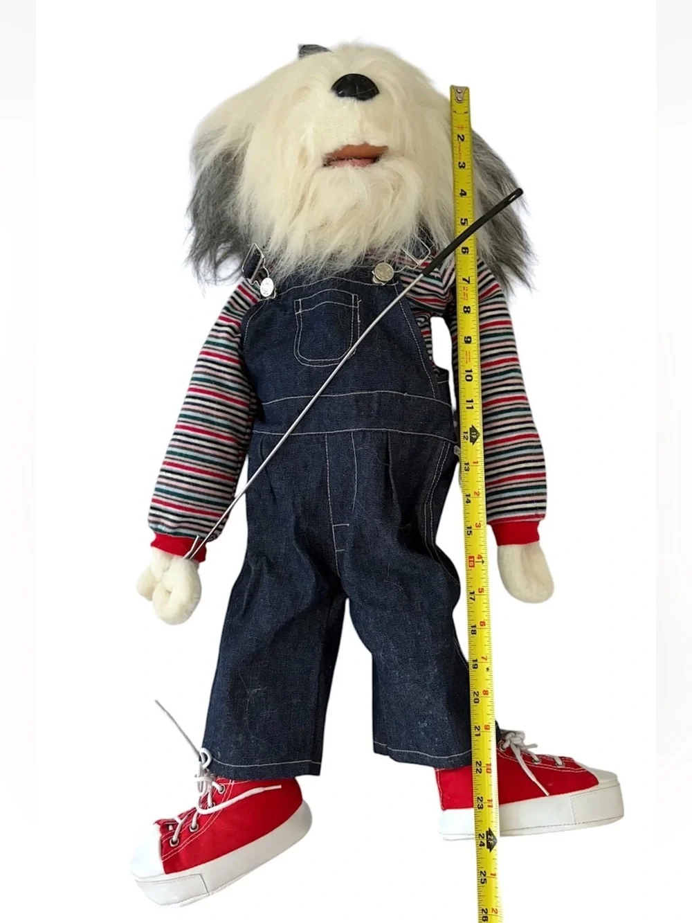 Sunny & Co Sheep Dog Puppet w/ Sunglasses 2005 Full Body Size Ventriloquist